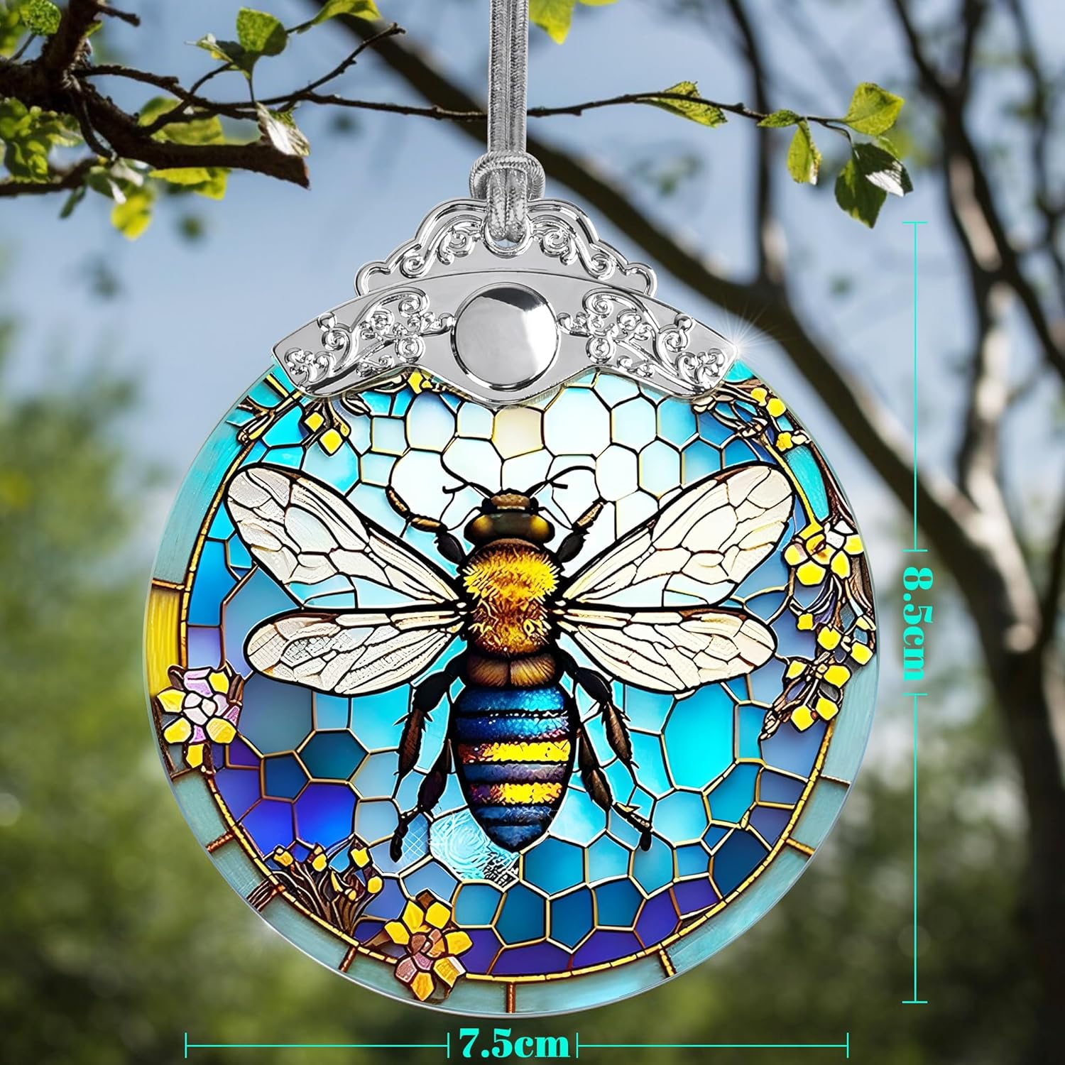 Jocidea Bee Christmas Ornament 75cm Glass Decoration