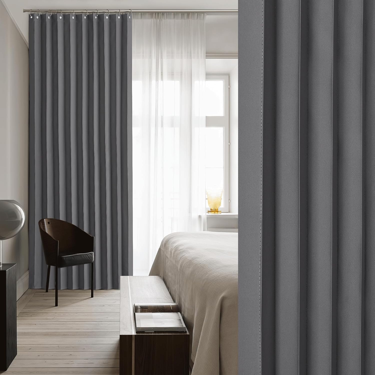 NICETOWN 80 Inch Blackout Curtain Panel