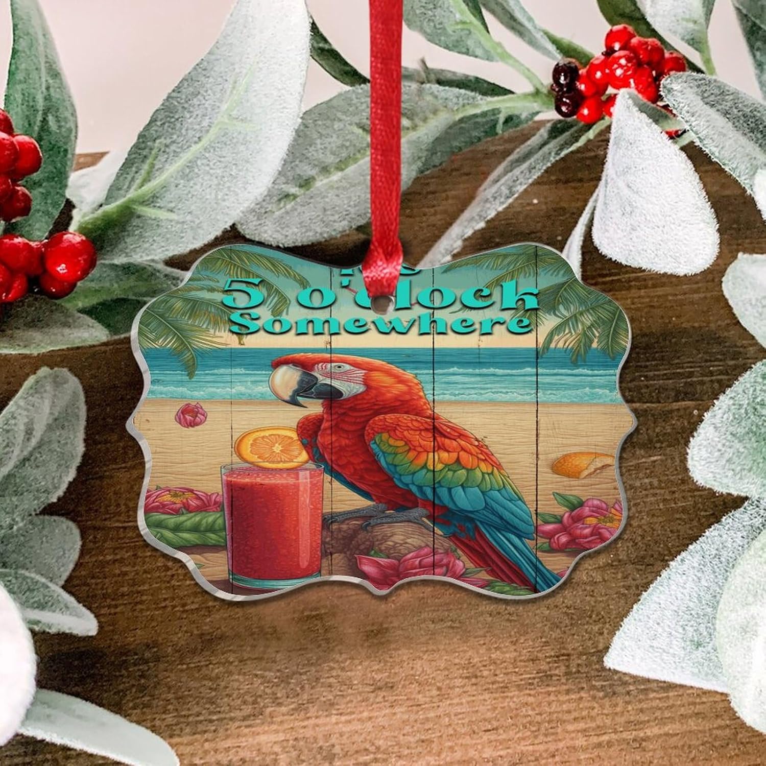 Wodevor 3 Inch Acrylic Christmas Ornaments 2024