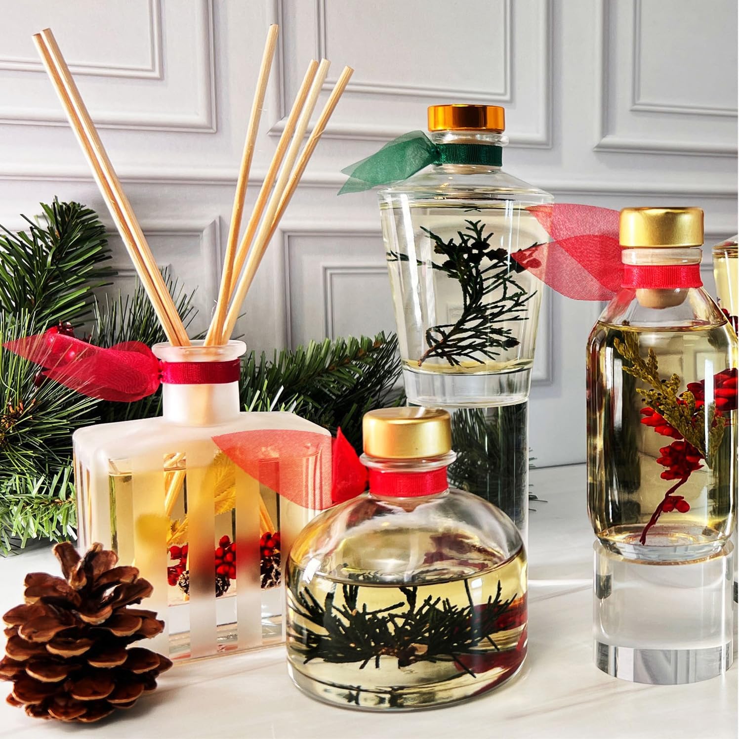 LOVSPA Unwind Peppermint Eucalyptus Diffuser Oil Refill with Reeds