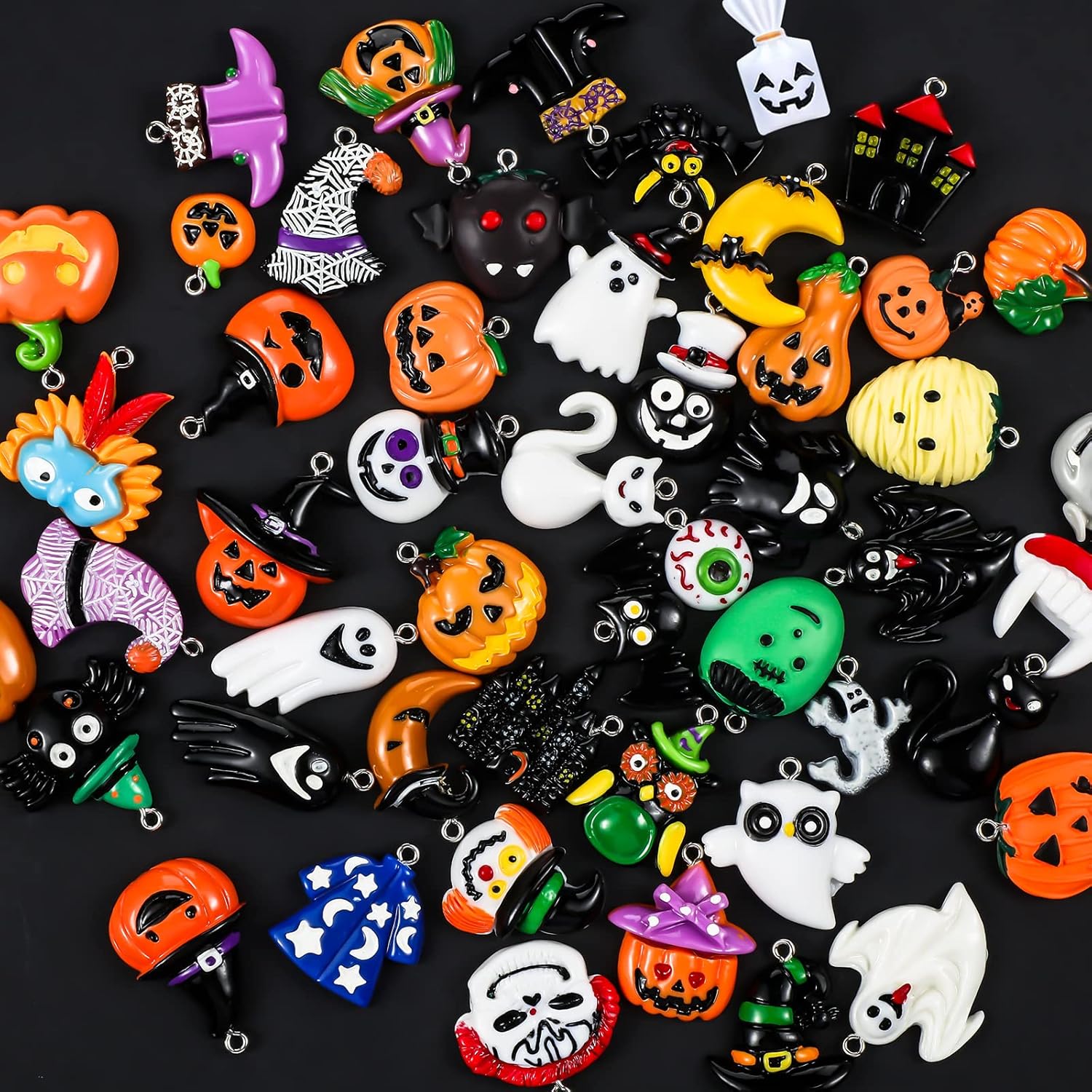 Chunful 50 Piece Halloween Tree Ornament Set