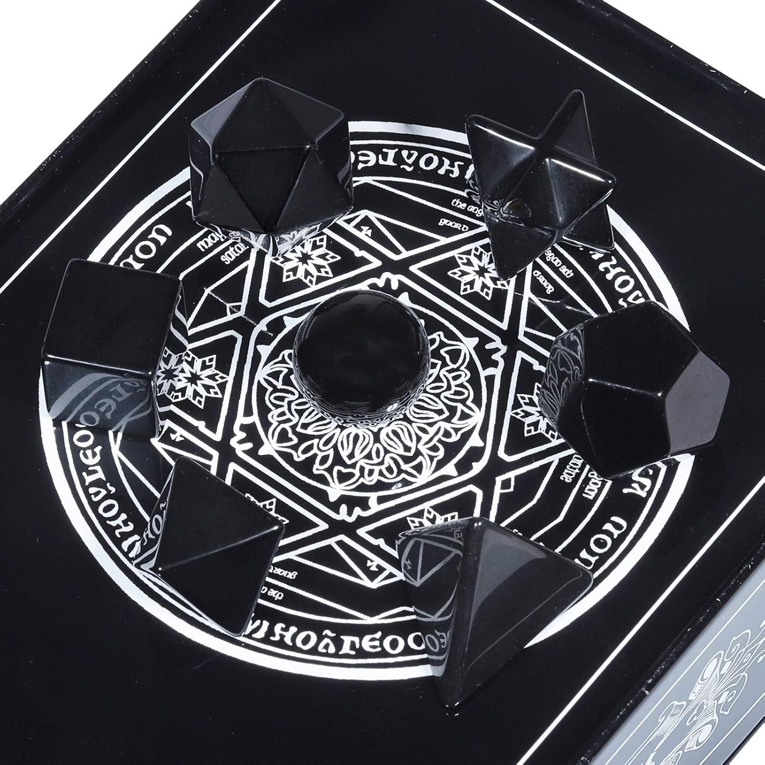 Amogeeli Platonic Solids Healing Crystal Set