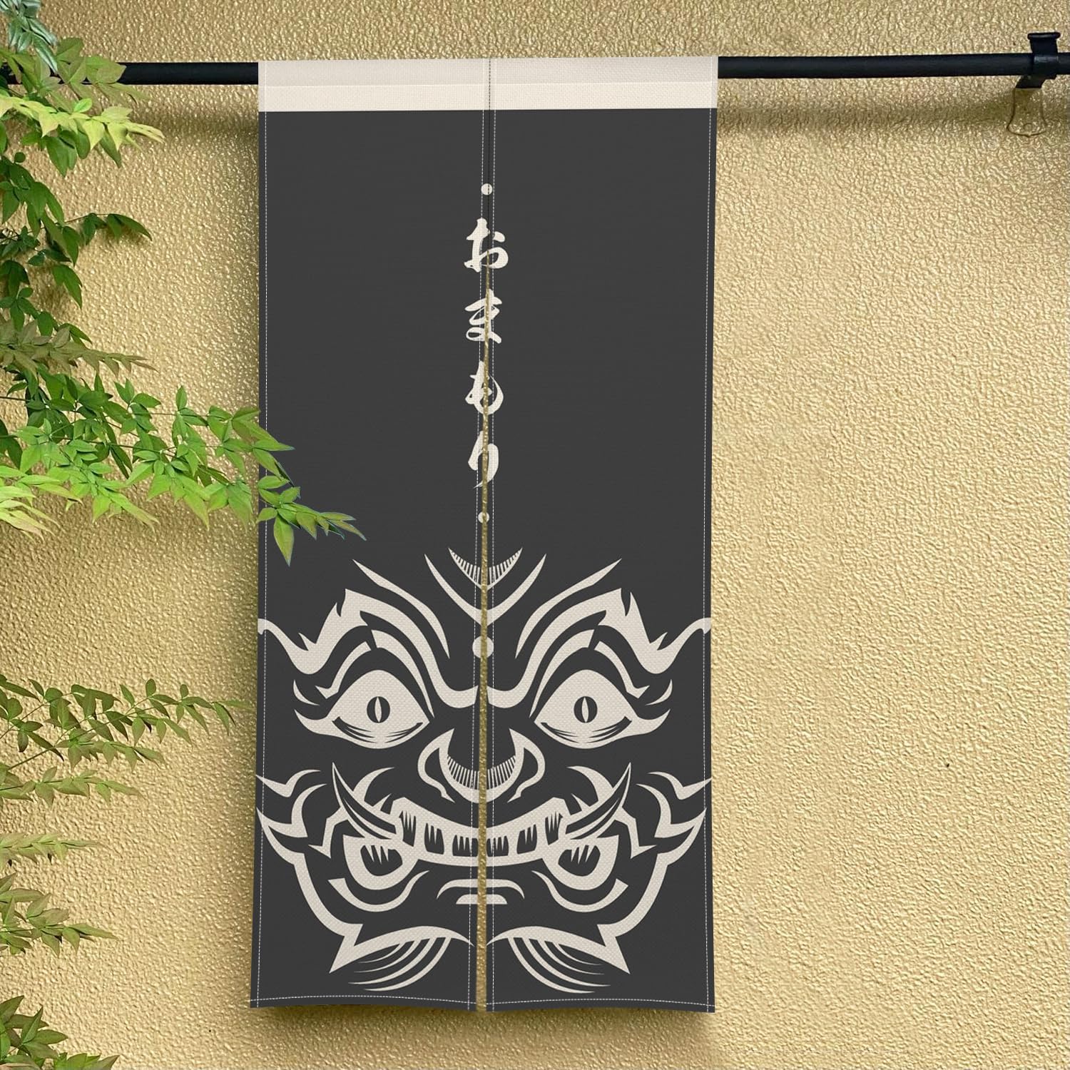Traditional Japanese Noren Door Curtain 283 x 472 Inches