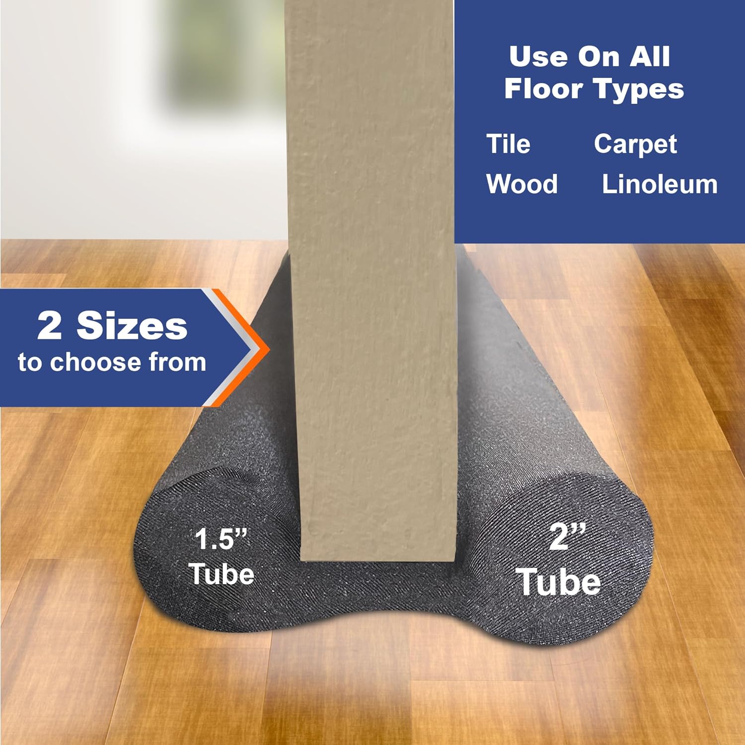Twin Draft Guard Hug N Fit 28-36 Inch Draft Stopper