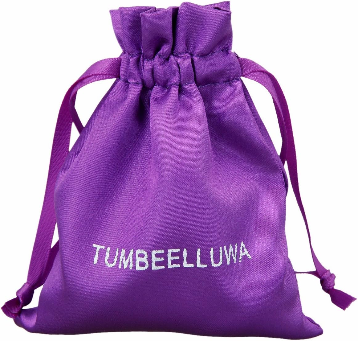 TUMBEELLUWA 4 Crystal Thumb Worry Stones Set