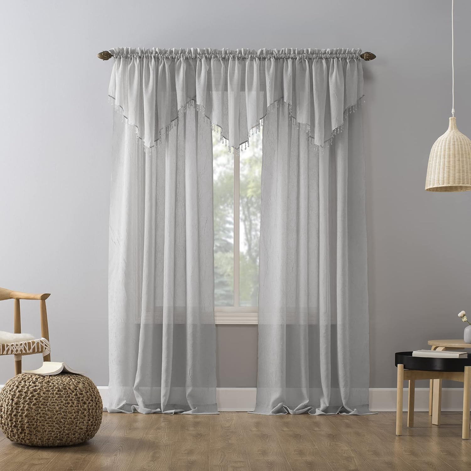 No 918 Erica Crushed Voile Panel Set