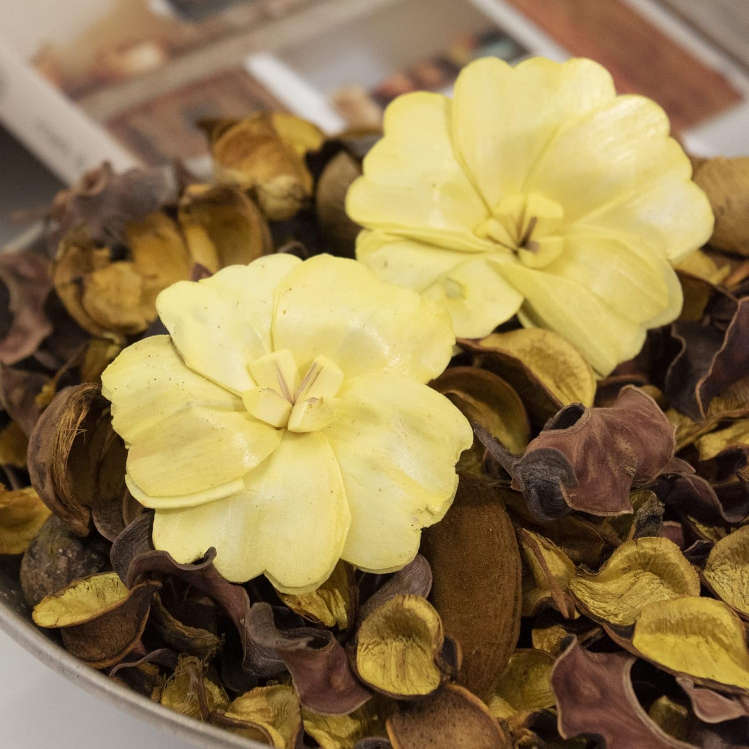 Fragrance Potpourri Bag Yellow Yuzu Lemon Zest