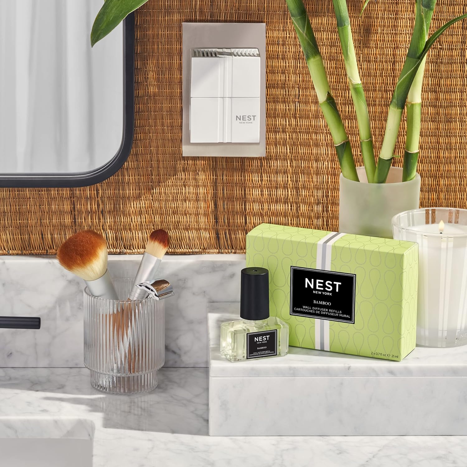 NEST New York Wall Diffuser Refill Vials - Set of 2