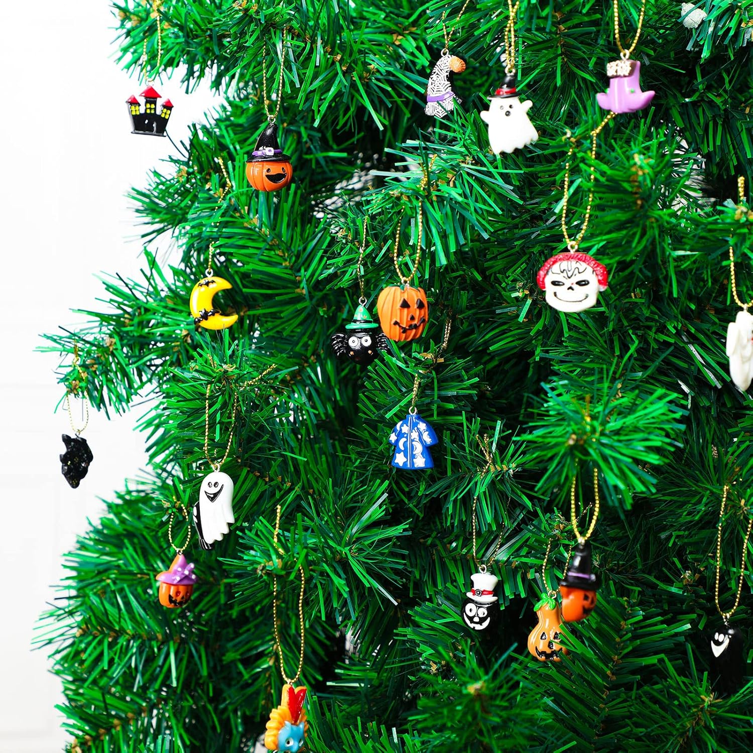 Chunful 50 Piece Halloween Tree Ornament Set