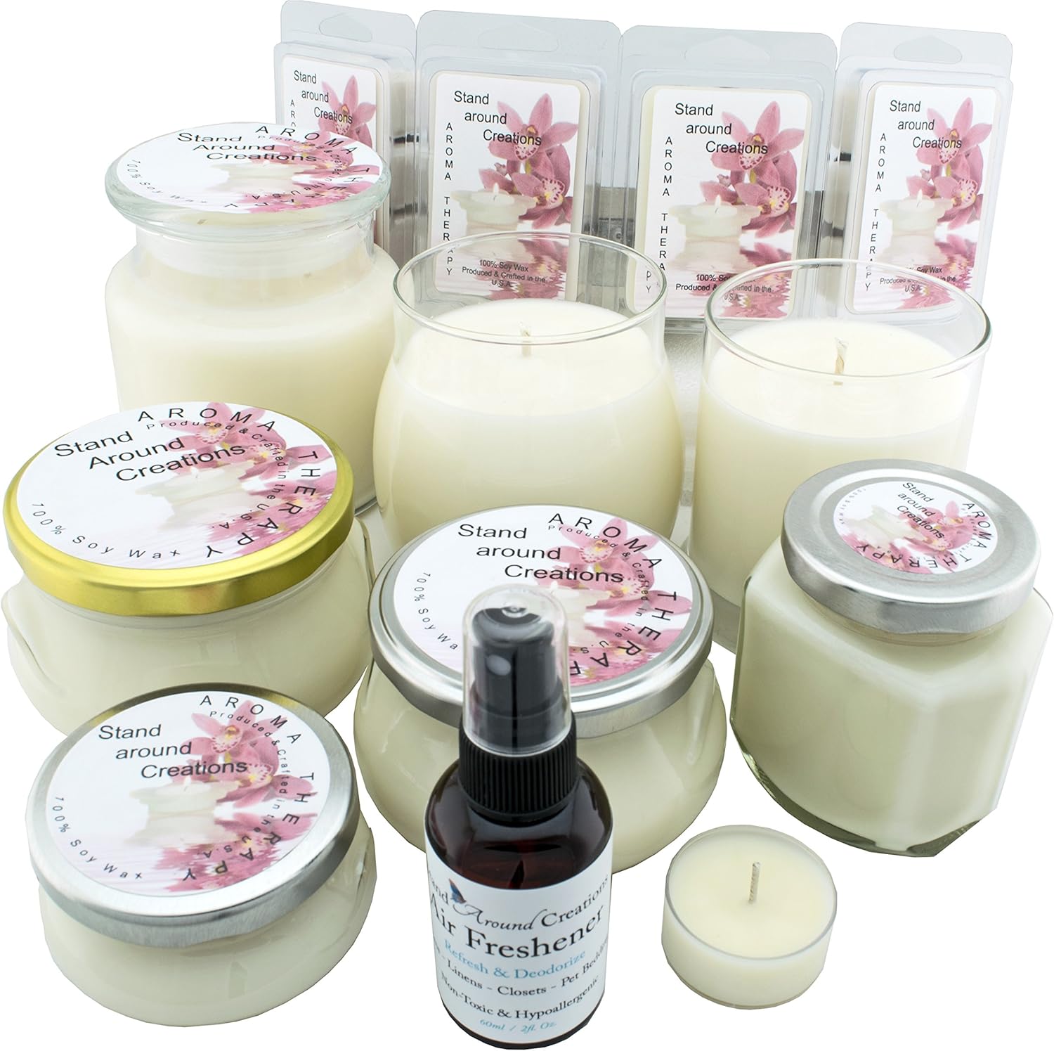Soy Wax Melt Tarts - Bathroom Fragrance 3 oz Set of 2