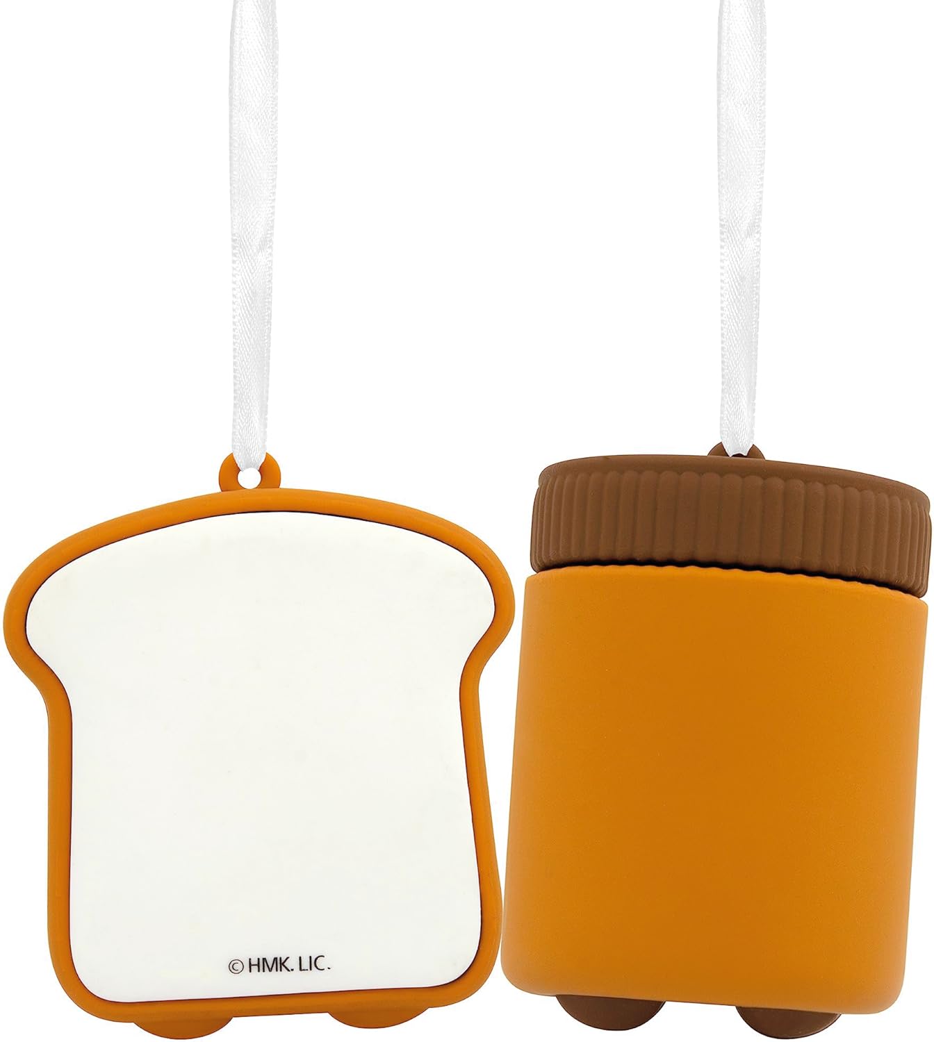 Hallmark Better Together Peanut Butter Jelly Magnetic Christmas Ornaments Set of 2