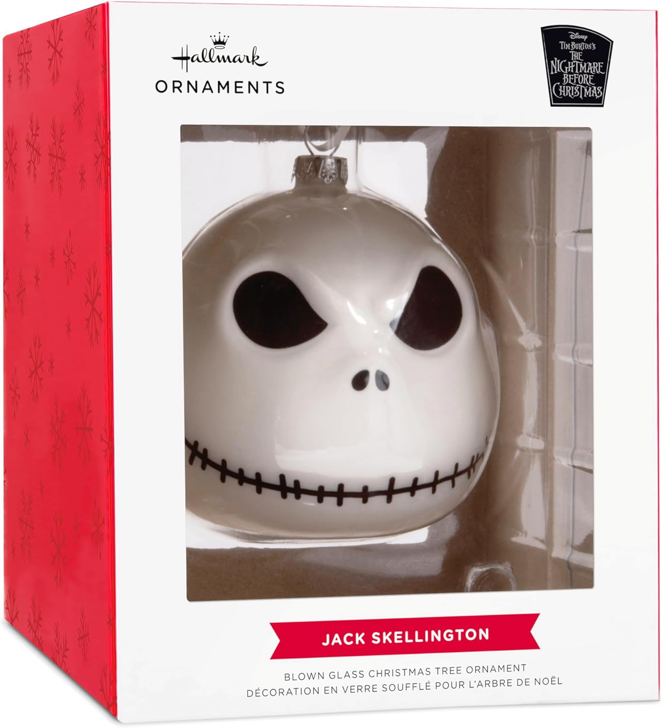 Hallmark Disney Tim Burton The Nightmare Before Christmas Jack Skellington Christmas Ornament