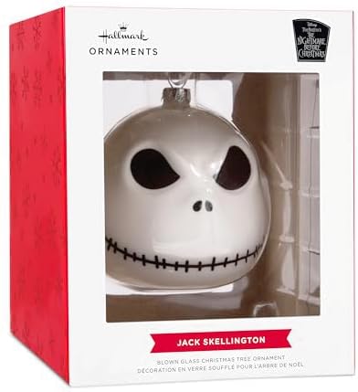 Hallmark Disney Tim Burton The Nightmare Before Christmas Jack Skellington Christmas Ornament